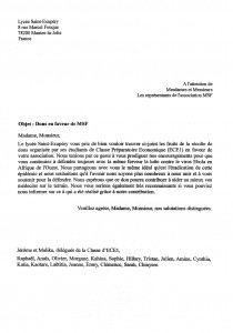 lettre